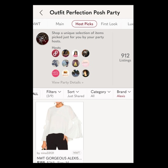 🎉HP🎉 NWT GORGEOUS ALEXIS SOA TOP - Picture 16 of 16